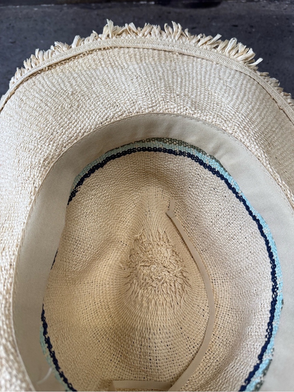Madewell x Biltmore Rainbow Straw Hat - Picture 7 of 7